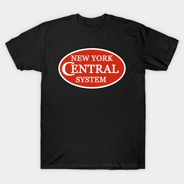 New York Central Railroad T-Shirt by Raniazo Fitriuro